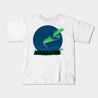 Aurora night Kids T-Shirt